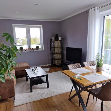 Moderne Penthouse Wohnung Schleswig Dış mekan fotoğraf