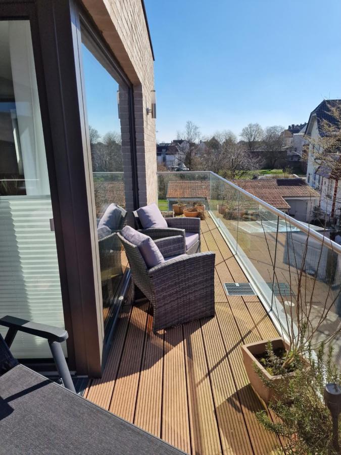Moderne Penthouse Wohnung Schleswig Dış mekan fotoğraf