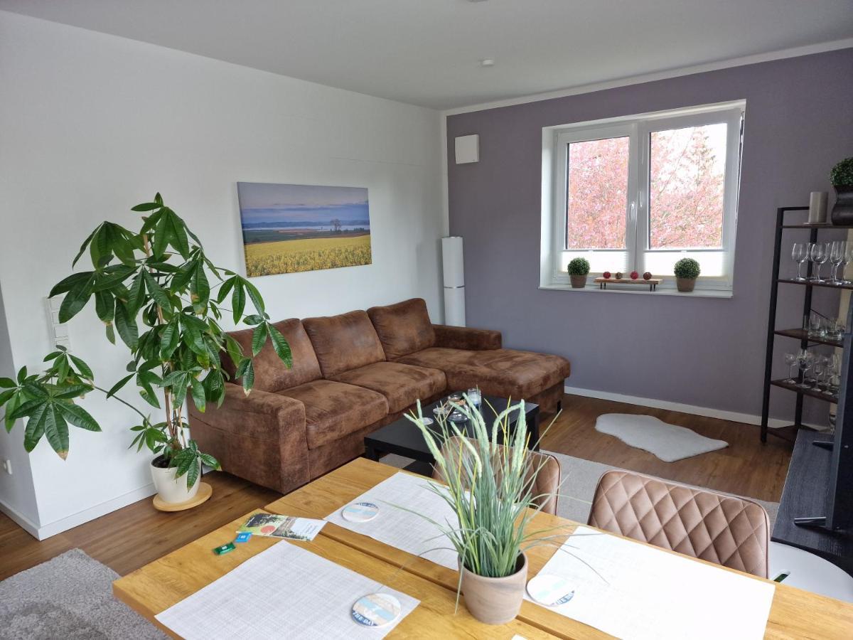 Moderne Penthouse Wohnung Schleswig Dış mekan fotoğraf